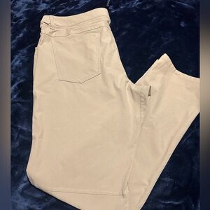 Men’s Lululemon ABC trousers khaki color 36x33